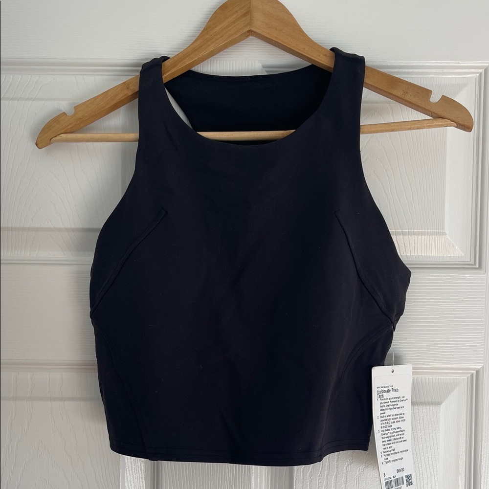 NWT Lululemon Invigorate Train Tank High Neck Sz 8